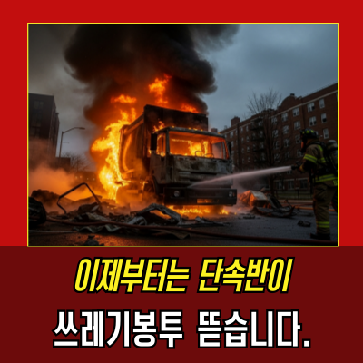  당신의 쓰레기 분리배출 습관, '범죄'가 됩니다