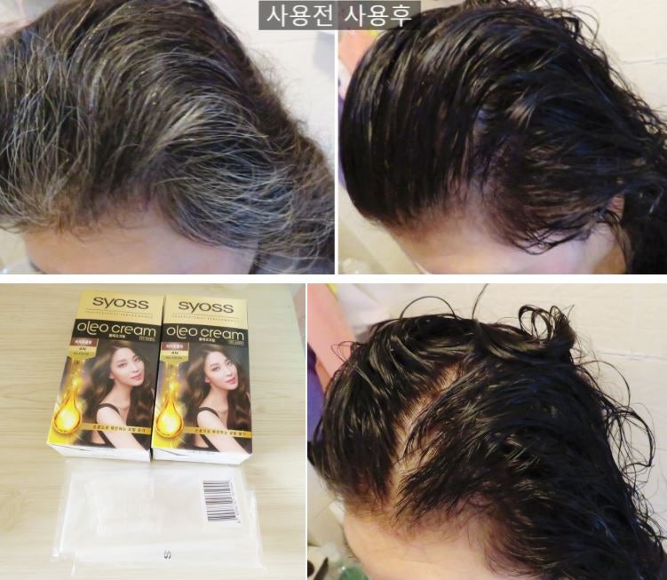 한고은염색약 새치염색약 올레오크림 염색약 추천 윤기염색약