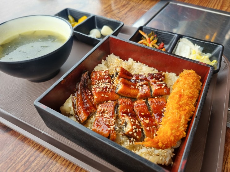  [아산맛집] 아산장어 무한리필 전문점 신정호 장어육가의 13,000원 가성비 점심특선 장어덮밥 후기