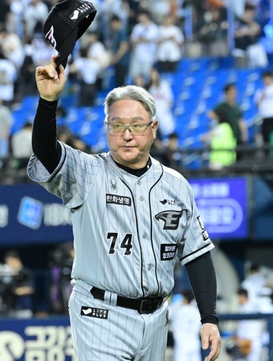 한화 <b>김서현</b> 부진에 김경문 감독 신중한 입장 “단기전, <b>마무리</b>... 