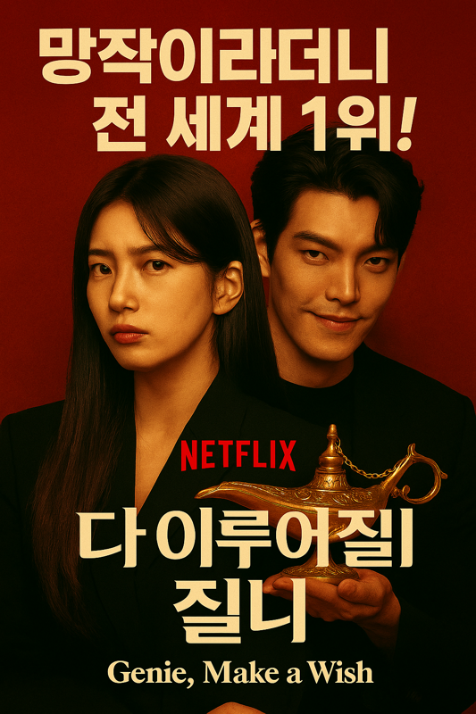   “망작이라더니 전 세계 1위라니?” — 넷플릭스 〈다 이루어질지니〉, 김은숙의 마법이 다시 통했다