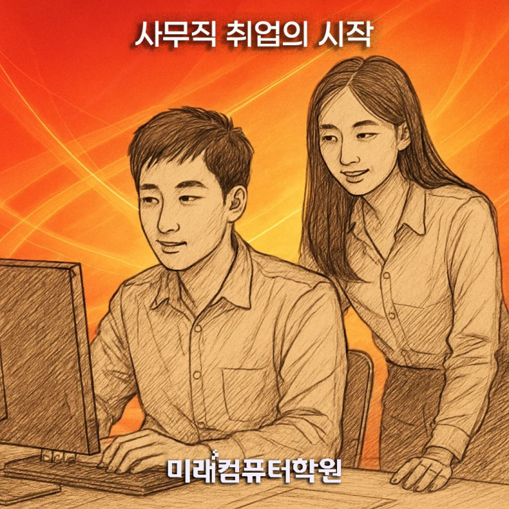  부산국비지원교육으로 컴퓨터활용능력2급 완성! ITQ 실무 자격증 한 번에 취득하기