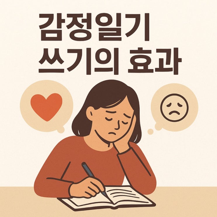   감정일기 쓰기의 효과 — 마음의 혼란을 정리하고 정신건강을 지키는 가장 간단한 방법