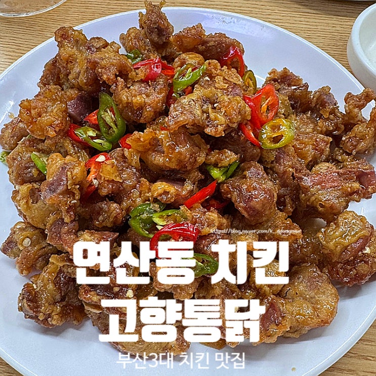  연산동 치킨 맛집 / 부산 3대 치킨 고향통닭 부산시청점 웨이팅 후기