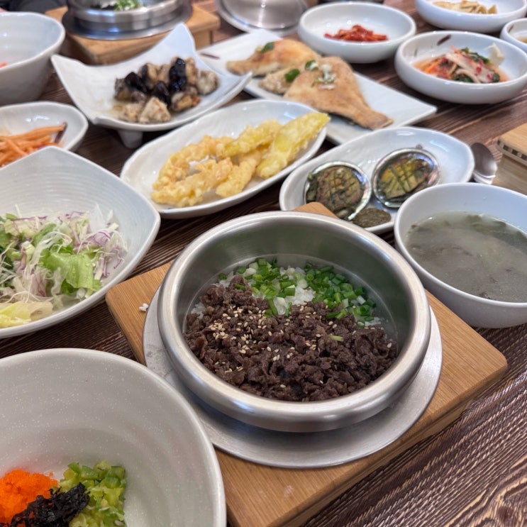 거제 양정동 한식 맛집 보그락 솥밥 후기