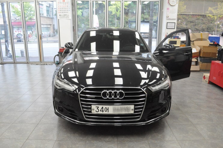  아우디 A6 ACC와Audi braking guard 사용불가 4H0 907 217 F 메인보드 고장수리 - 수입차 오디오수리전문