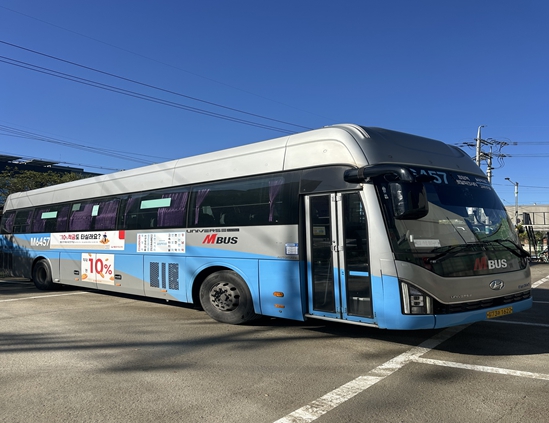  "검단에서 강남까지 더 빠르게"... 검단 M버스 대수 늘린다 [한국철도일보]