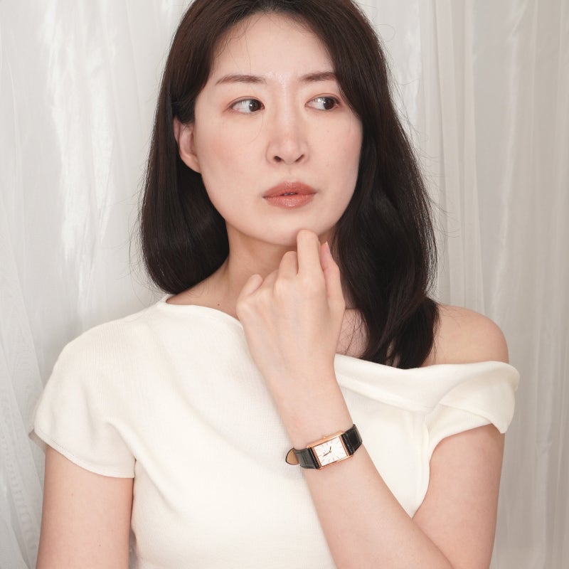 미니멀한 20대 30대 여자손목시계 다니엘웰링턴 가죽시계