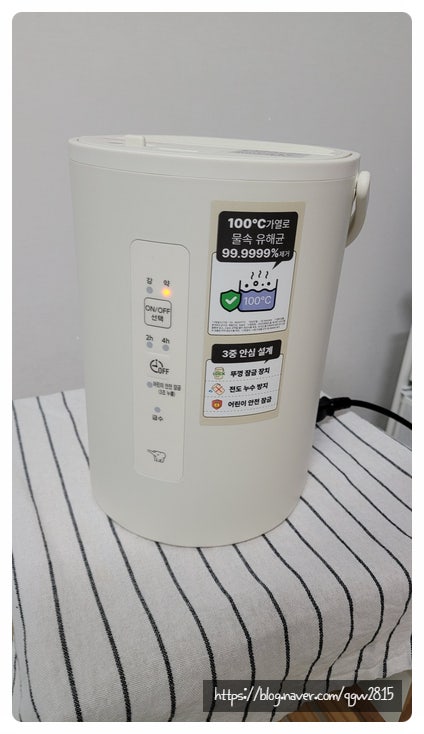 겨울 준비 - 조지루시 가습기 1.8L 1년 사용 후기 세척방법