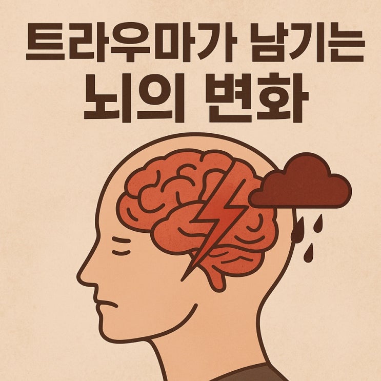  트라우마가 남기는 뇌의 변화  상처는 사라져도, 뇌는 기억한다