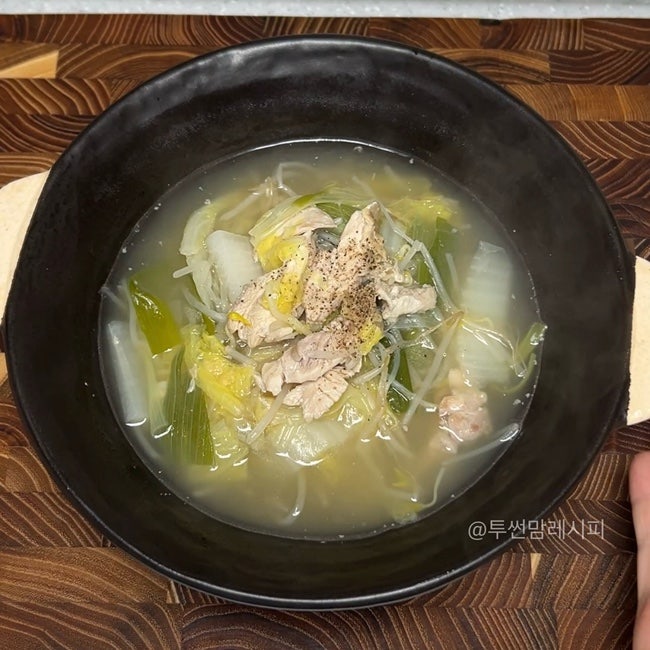 닭다리살 요리 닭곰탕처럼 맑은 닭개장 만드는 법 레시피