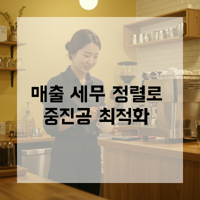  서울 강남구 중진공 정책자금 금리와 한도 최적화를 위한 매출·세무 데이터 정렬 가이드