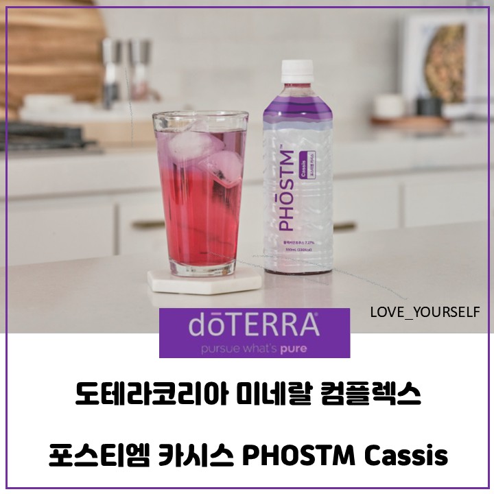  우리 몸에 꼭!! 필요한 미네랄을 채워주는 도테라 포스티엠 카시스의 모든 것을 알아볼게요~~