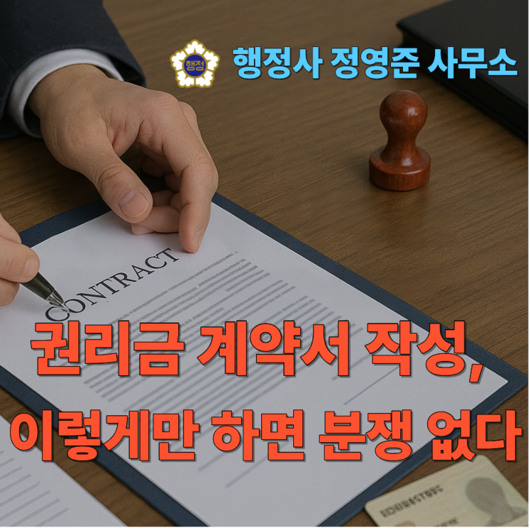  권리금 계약서 작성, 이렇게만 하면 분쟁 없다