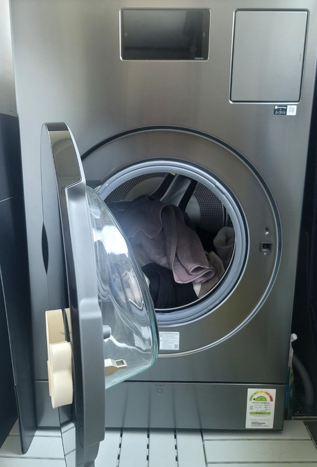  한가인 세탁기 환급가전 삼성전자 BESPOKE AI 콤보 25kg 솔직 후기