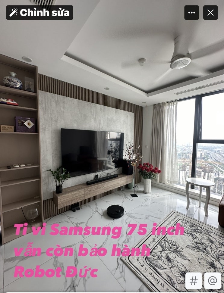  하노이 선샤인시티 S6 3룸 풀옵션 2300만동 108 Sunshine City Ciputra 아파트 임대 정보 알려드립니다
