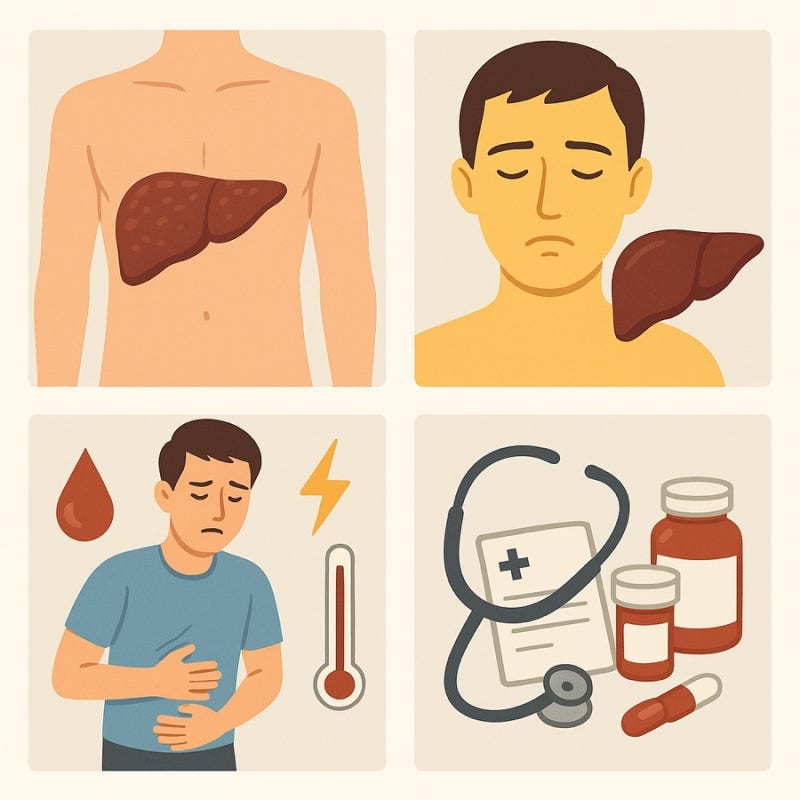 간경화 초기증상 말기증상 원인 치료