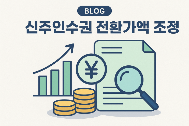  유니슨(UNISON) 유상증자에 따른 신주인수권(15WR) 발행가액 조정