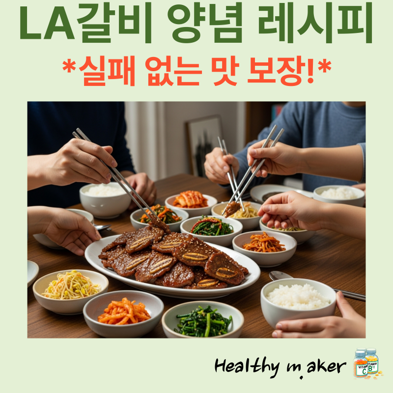 코스트코 LA갈비 황금 양념 레시피: 실패 없는 맛 보장!