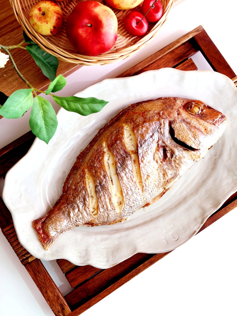 반건조생선 참돔요리 도미구이 에어프라이어 생선 굽기