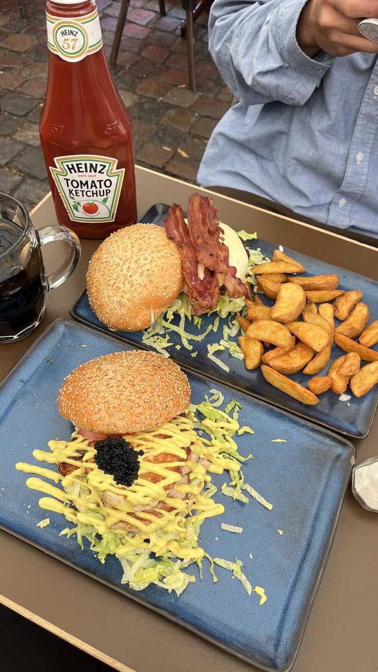  코펜하겐 버거 맛집 Sporvejen 캐비어가 들어간 커리 버거, Copenhagen Historic Grand Prix 구경