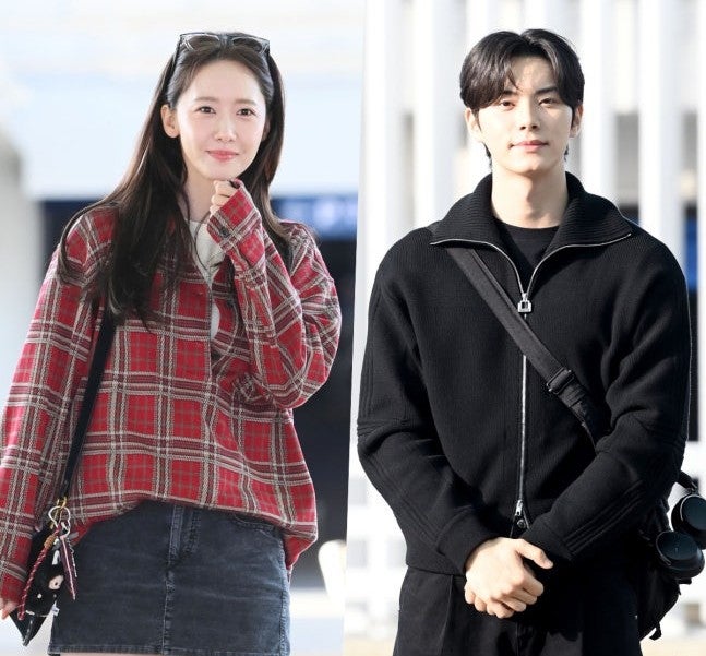 ✈️ YoonA and Lee Chae-min depart for 'Tyrant's Chef' reward vacation! Perfect chemistry shining at the airport
