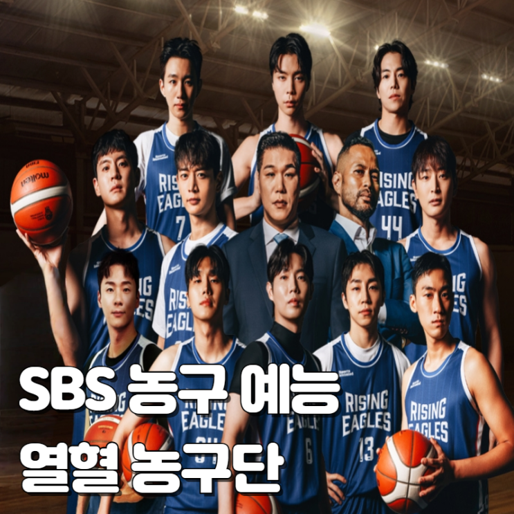 핸섬타이거즈 <b>시즌2</b>? <b>열혈 농구단</b> 너무 재밌겠다 농구 예능