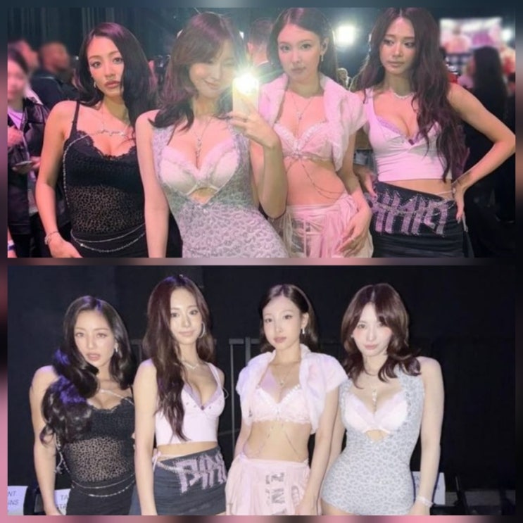 빅토리아시크릿 트와이스 인스타 무대 사진 프로필