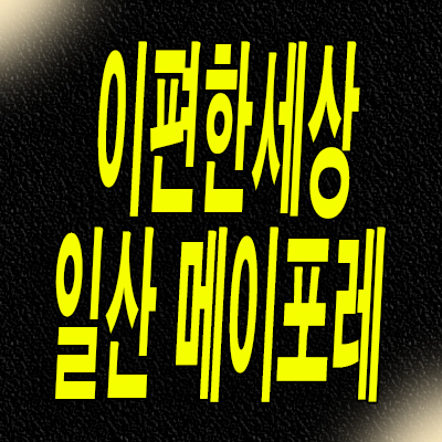  이편한세상 일산 미분양아파트 풍동 메이포레 잔여세대 분양가