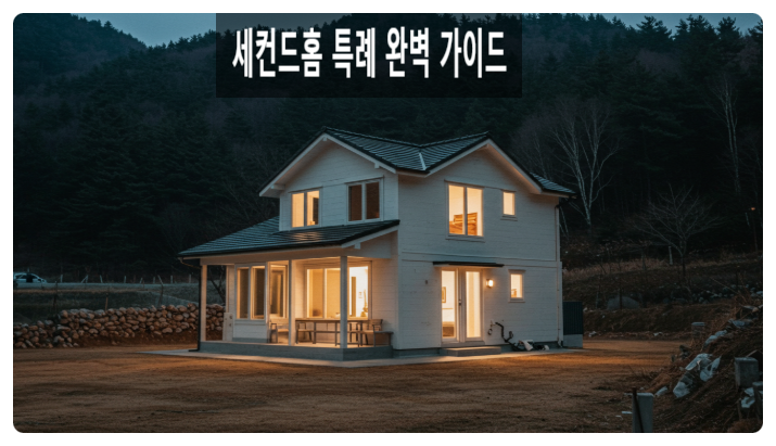  놓치면 손해! 2025 세컨드홈 특례로 지방 미분양 주택 투자 완전 정복