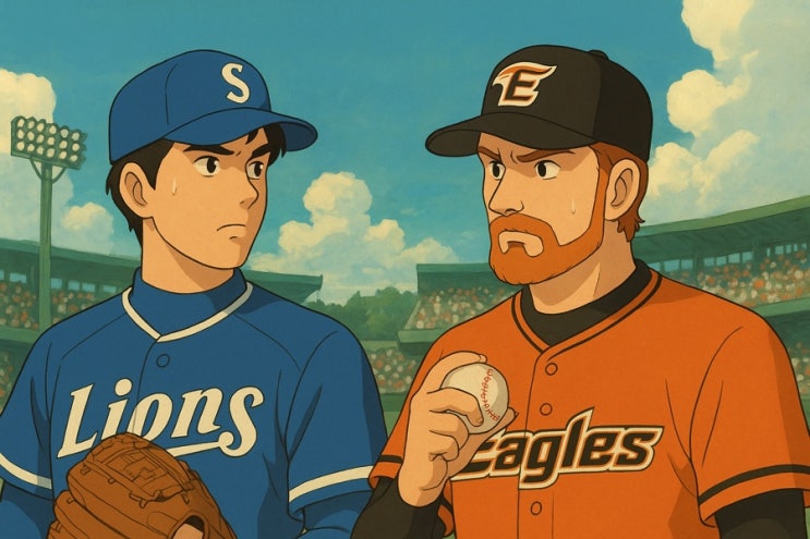 KBO 플레이오프 5차전 선발투수!! 삼성  <b>최원태</b> VS <b>한화  폰세</b>