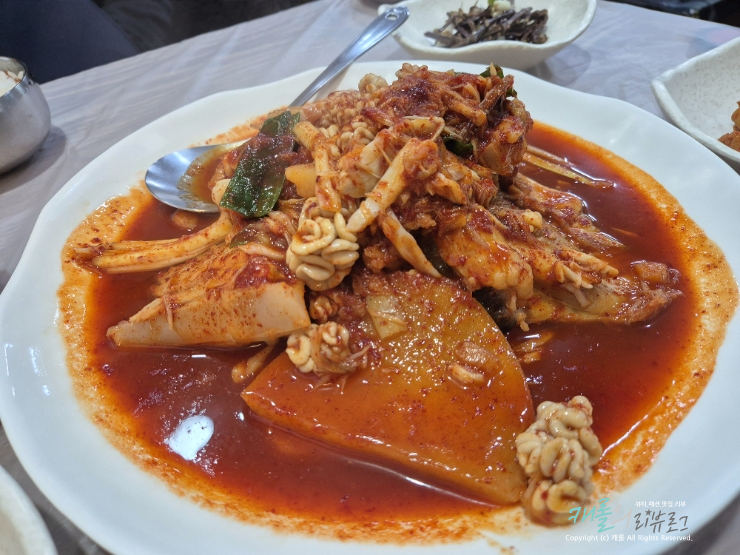 강원도가오리찜 속초교동맛집 추천 배가네찜