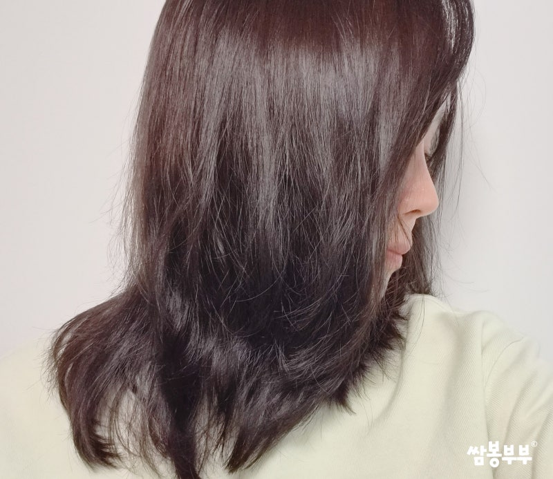 한고은염색약 셀프염색 추천 톤다운 성공적
