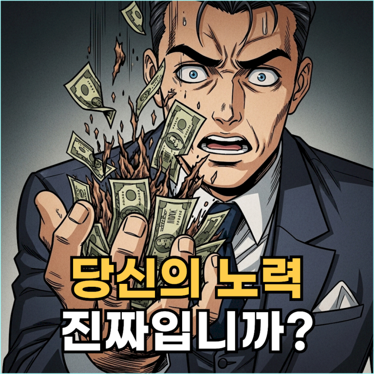  위조지폐 꿈, 돈이 휴지로 변하는 꿈. 당신 노력이 가짜가 될 수 있다는 경고