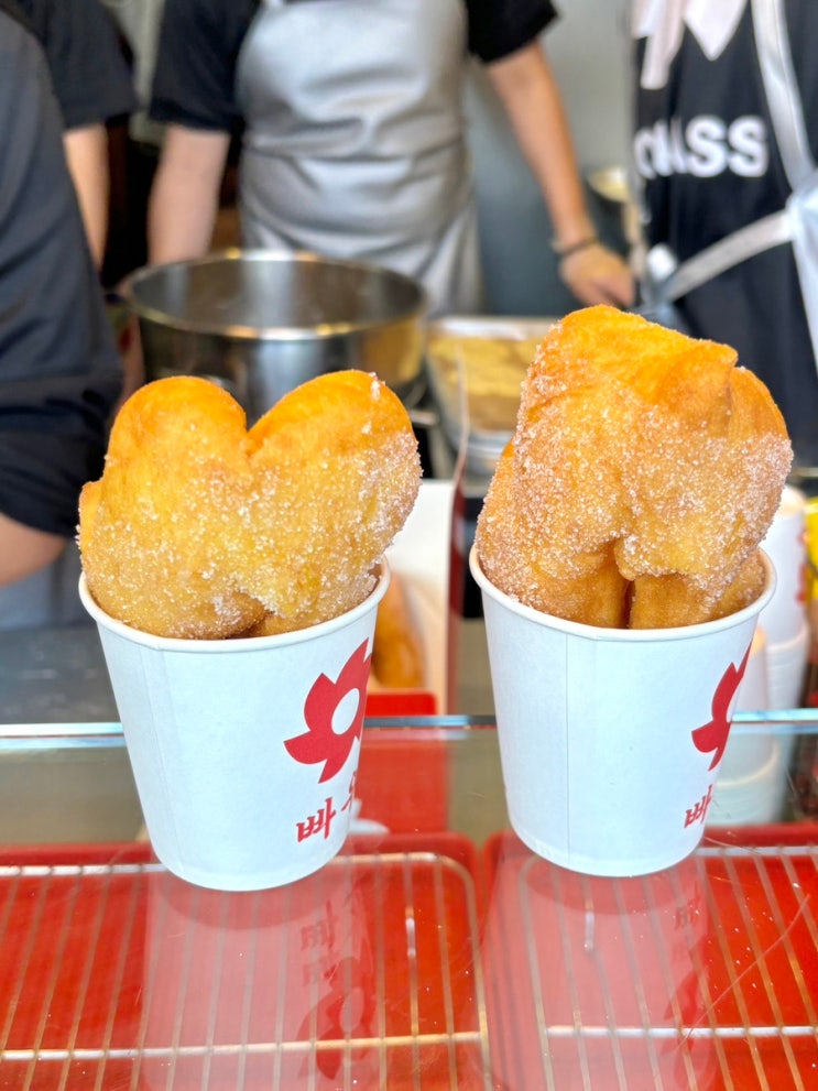  을지로 빵집 빠우도너츠, 쫄깃한 디저트 맛집 (광장시장 도너츠 비교)