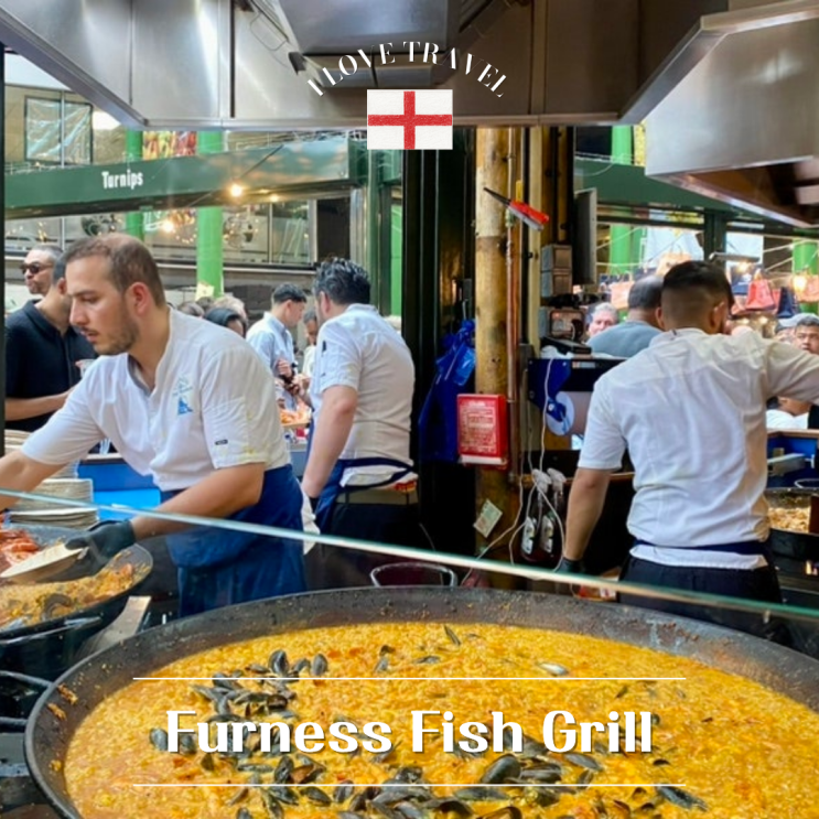  영국 런던 [Furness Fish Grill] 버러 마켓 빠에야 맛집 웨이팅부터 식사 후기까지 총정리!