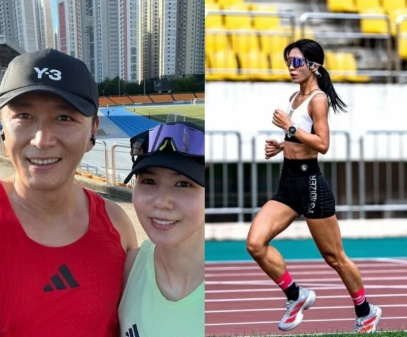 진태현-박시은 부부, 입양 딸 한지혜 전국체전 마라톤 5위 쾌거