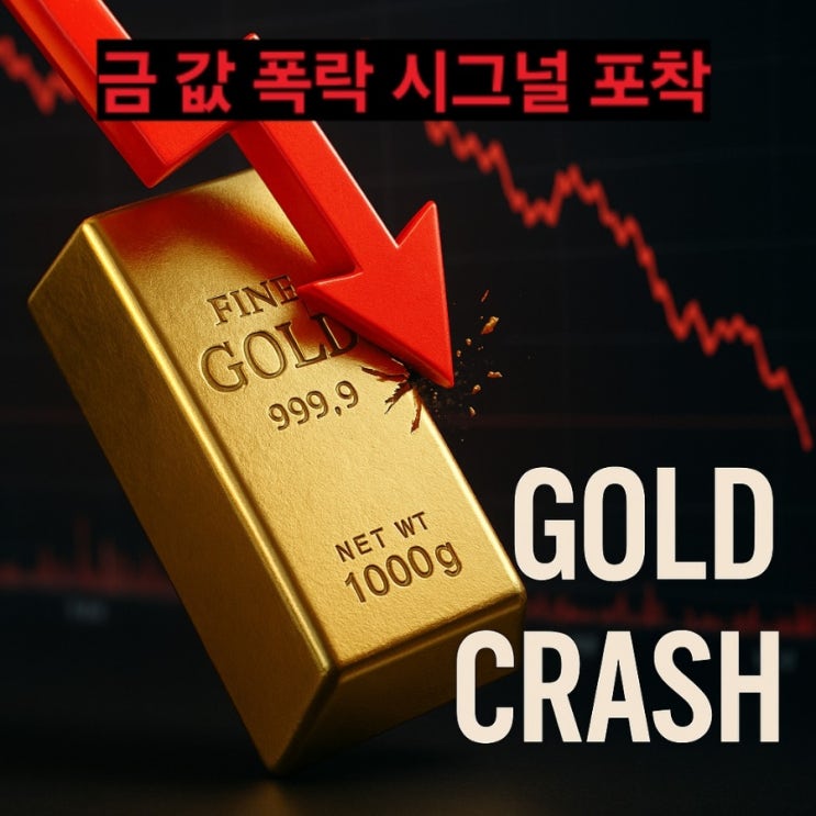  금 값 폭락 시그널? 과열된 안전자산의 아이러니