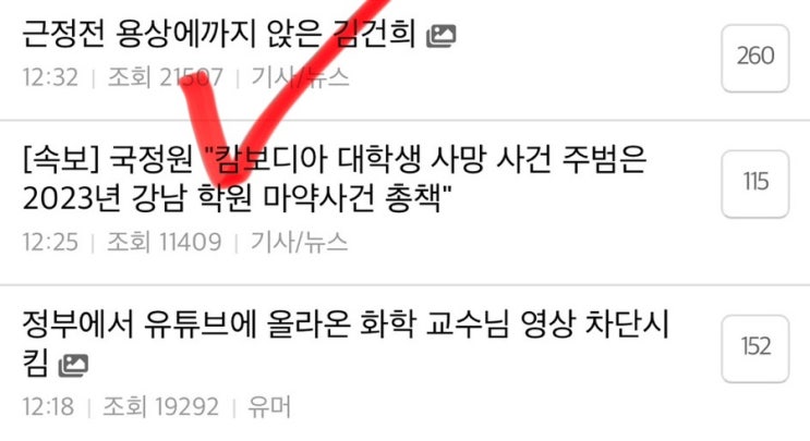 사망 사건 주범은 2023년 <b>강남 학원 마약사건</b> 총책" 출처... 