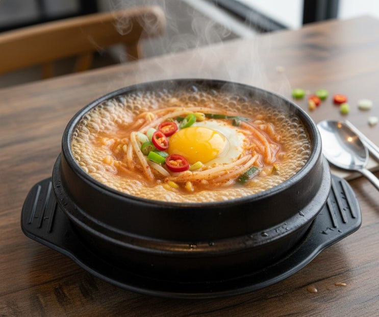  찌개 뚝배기, 오래도록 따뜻한 음식(바이오 뚝배기그릇 업소, 가정 모두 만족!)