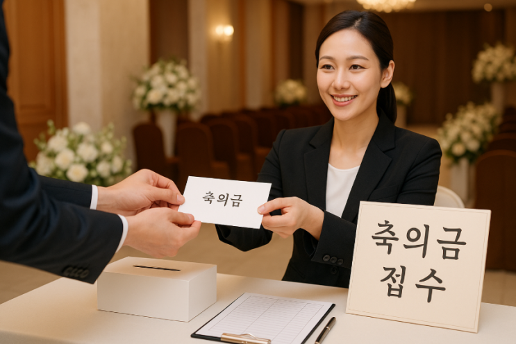  기본 결혼식 축의금 받는사람 정하는 법, 예절부터 실무까지 정리
