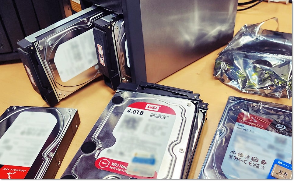 NAS 하드 시놀로지 나스 선택 방법 현장 사진 10