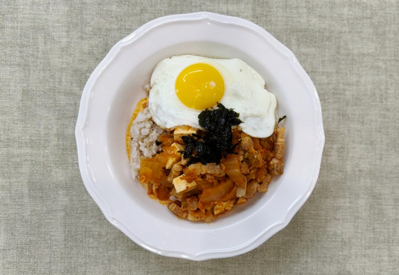 새마을식당 7분돼지김치찌개 만들기 삼겹살 김치짜글이 레시피
