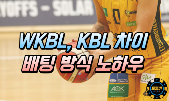  국내 농구, 여자 경기와 남자 경기 차이에 따른 배팅 노하우
