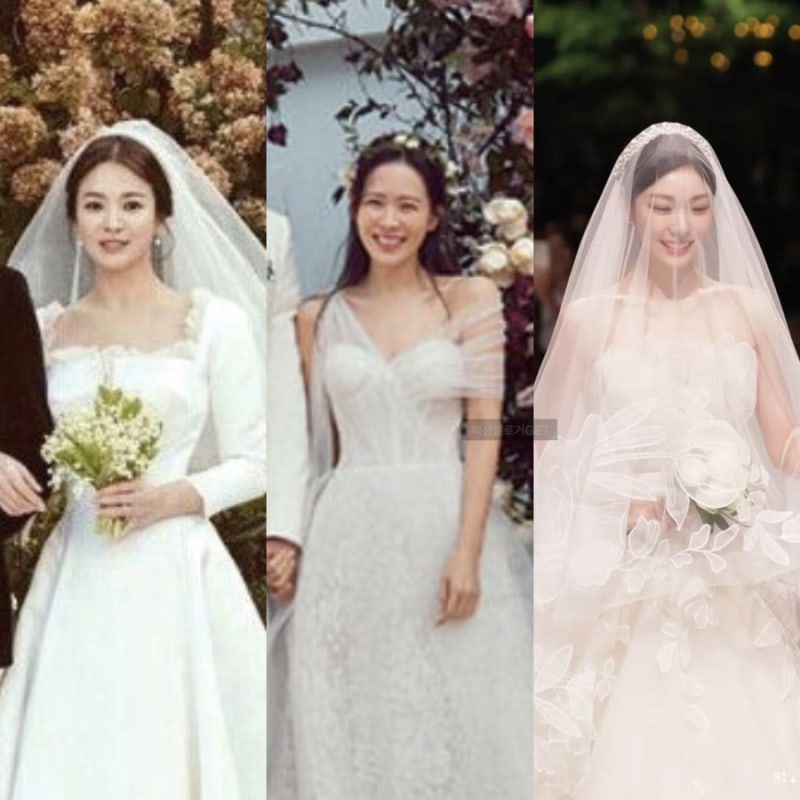송혜교·손예진·김연아, 셋 중 가장 비싼 웨딩드레스는?!