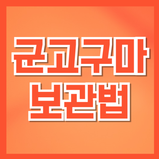  군고구마 보관법: 맛과 식감을 오래 지키는 저장 비법