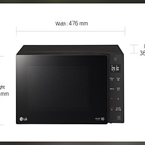 LG전자 스마트 인버터 전자레인지 터치식 23L 방문설치