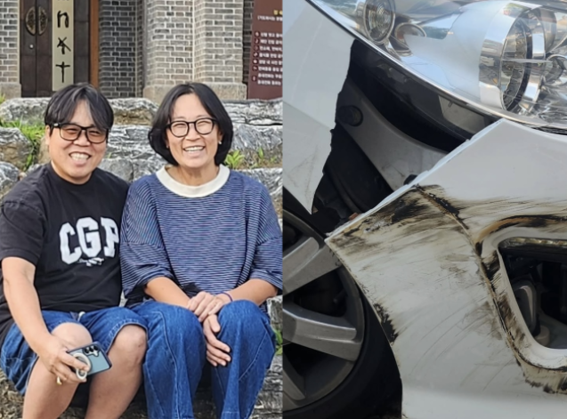  정은표 아내 김하얀, 교통사고 직접 고백 “순식간이더라… 다행히 모두 무사”