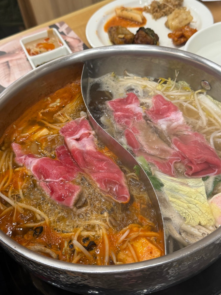  용인 상현 샤브샤브 맛집 | 샤브올데이 용인상현점 방문 후기