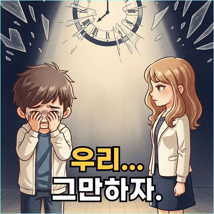  '그만하자'는 말에 매달리기만 했나요? 이별의 문턱에서 관계를 되돌리는 3단계 대화법